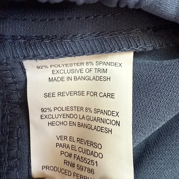 LEG3ND NWT Men's Size Small Blue Outdoor Hiking Joggers Elastic Waist Pants - Picture 5 of 5